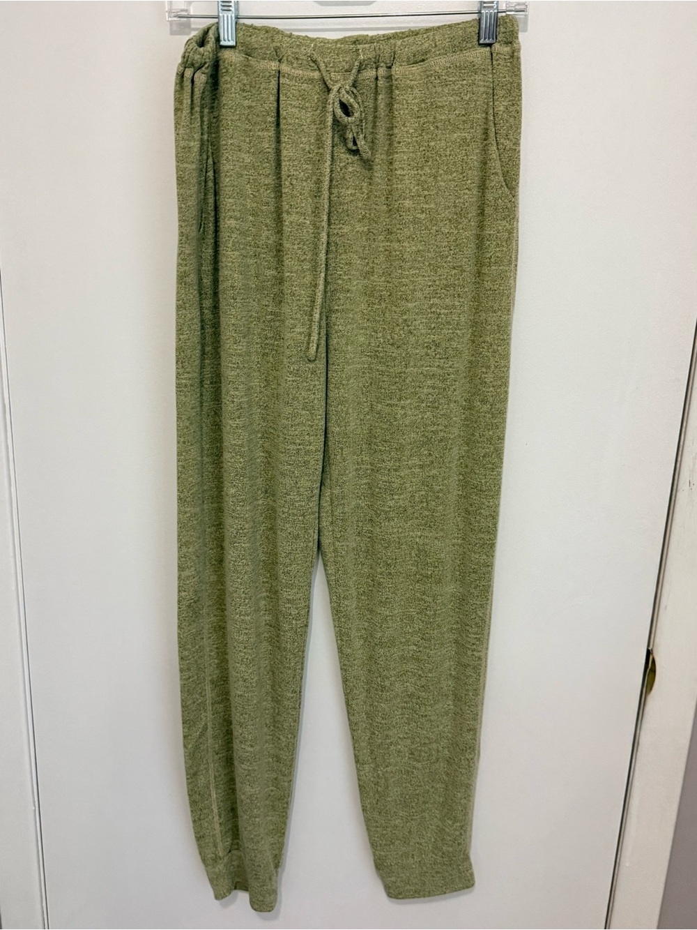 Ekouaer Olive Green Long Sleeve Pajama Set Women’s M - Picture 2 of 14